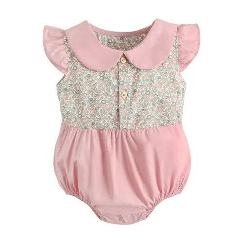 Sanlutoz yaz pamuk bebek Bodysuit yenidoğan sevimli ekose giyim bebek