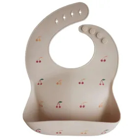 Silicone Bib - Cherries