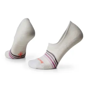 Smartwool Everyday Striped Zero Cushion No Show Moonbeam Socks (Women's)