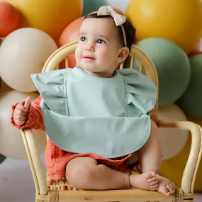 Snuggle Hunny Kids Waterproof Snuggle Bib (Sage Frill)