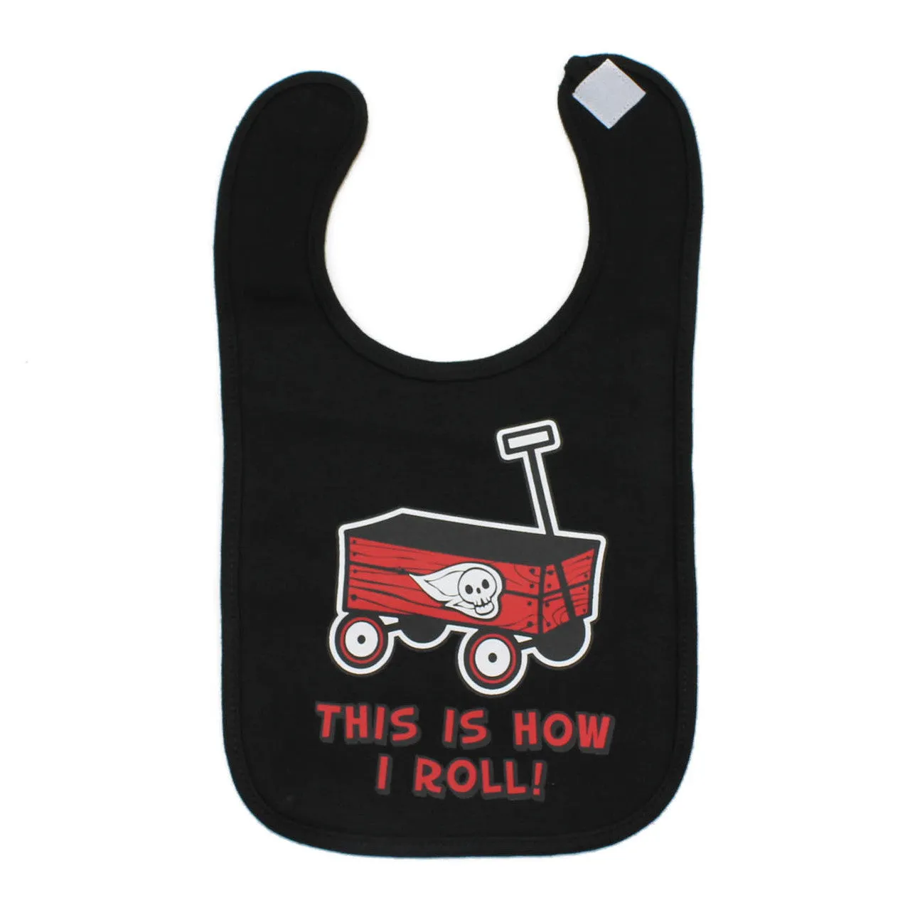 This is How I Roll Skull Unisex Baby Soft Cotton Bib