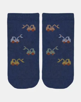 Toshi Organic Baby Socks Jacquard / Earthmover