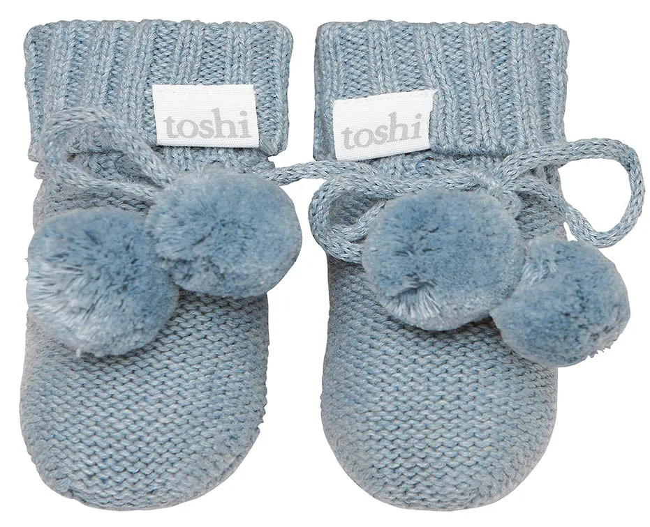 Toshi Organic Marley Booties - Storm