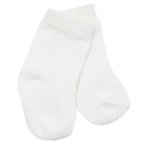 Twin Pack Ivory Baby Socks
