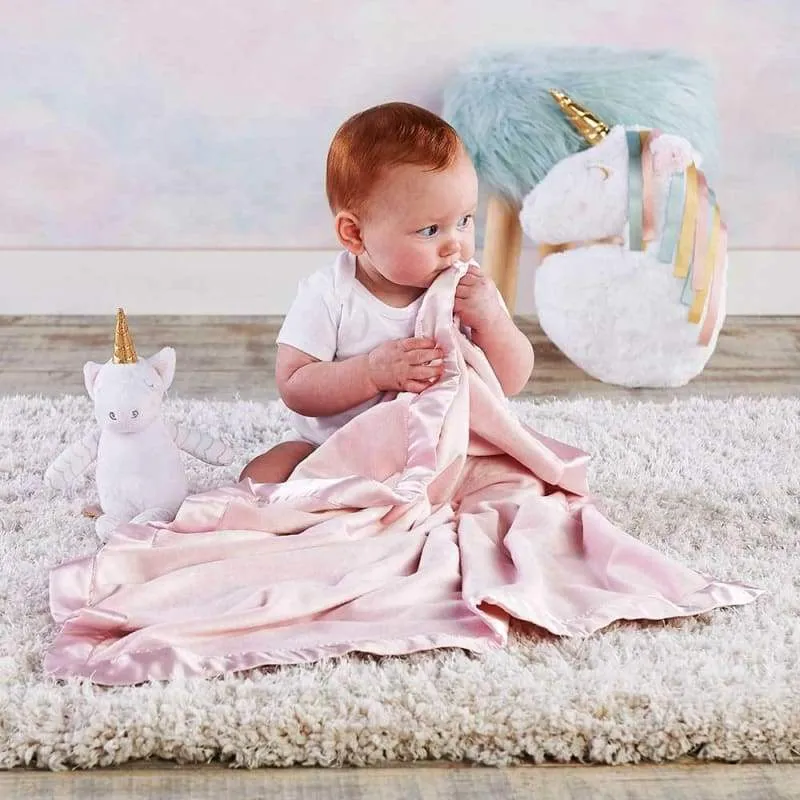 Unicorn Plush Plus Blanket & Simply Enchanted 4-Piece Gift Set