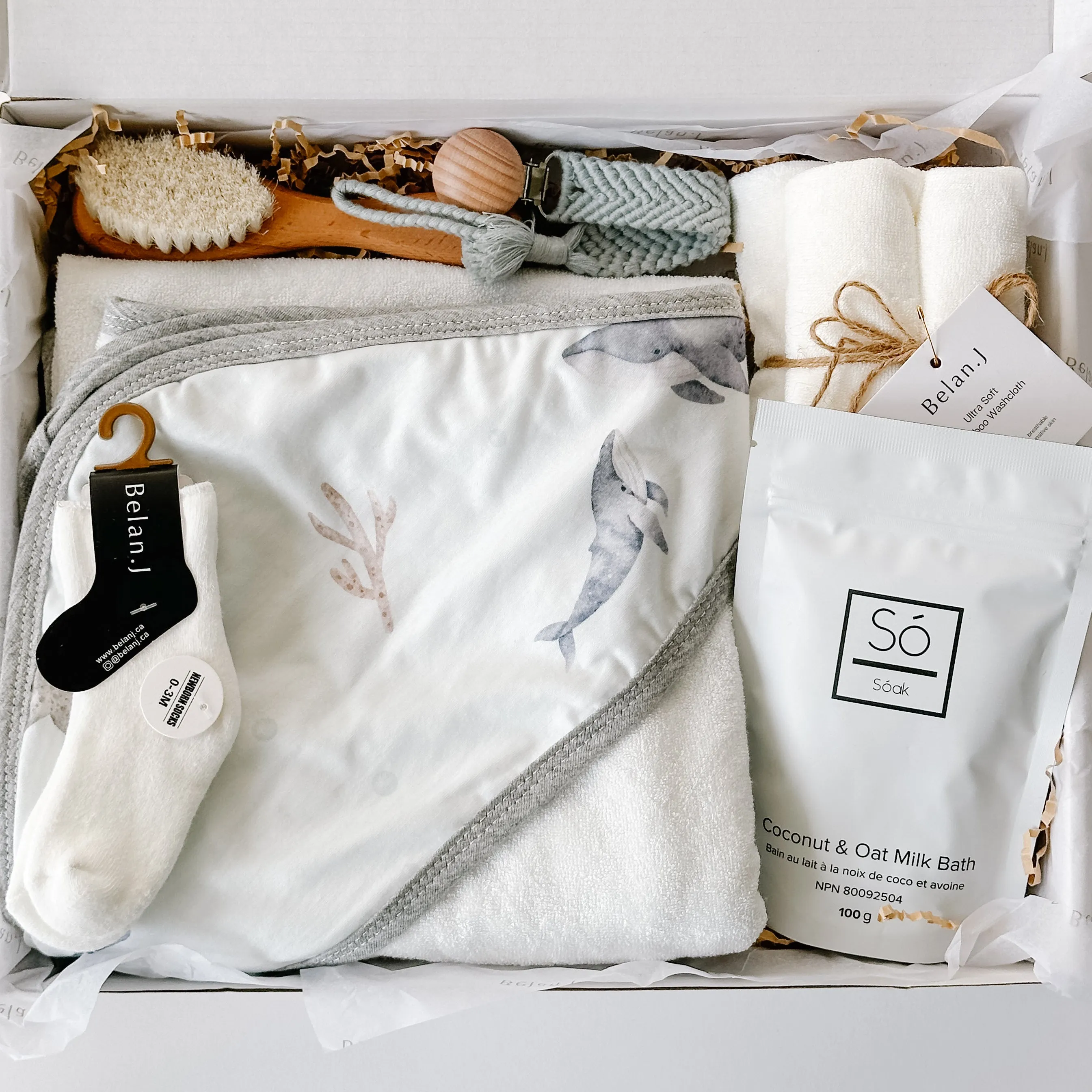 Welcome Baby Gift Box - Bath