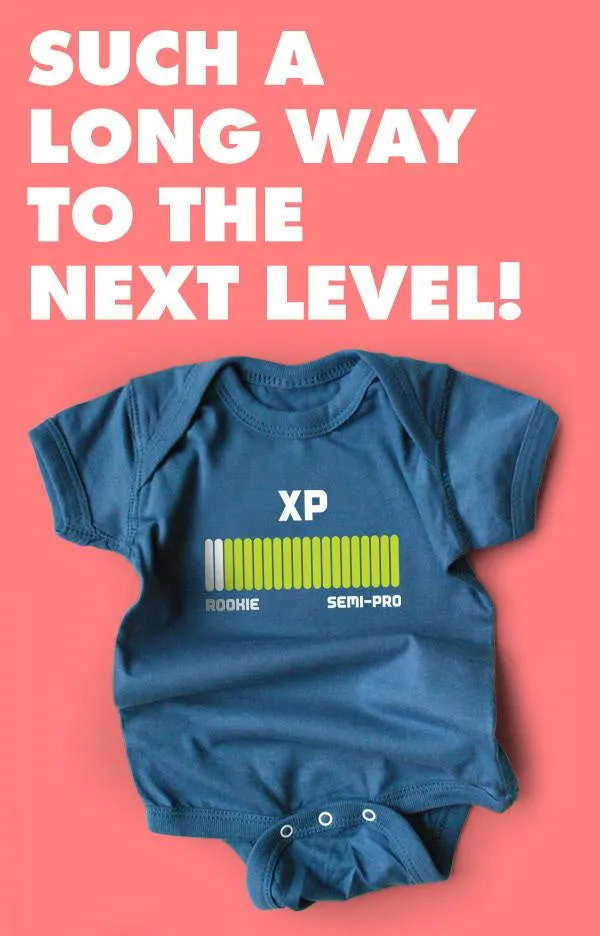 Wry Baby Snap Suit Onesie - Experience Level Rookie  / 6-12 Months