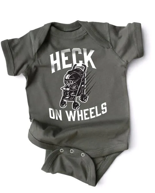 Wry Baby Snap Suit Onesie - Heck on Wheels / 0-6 Months
